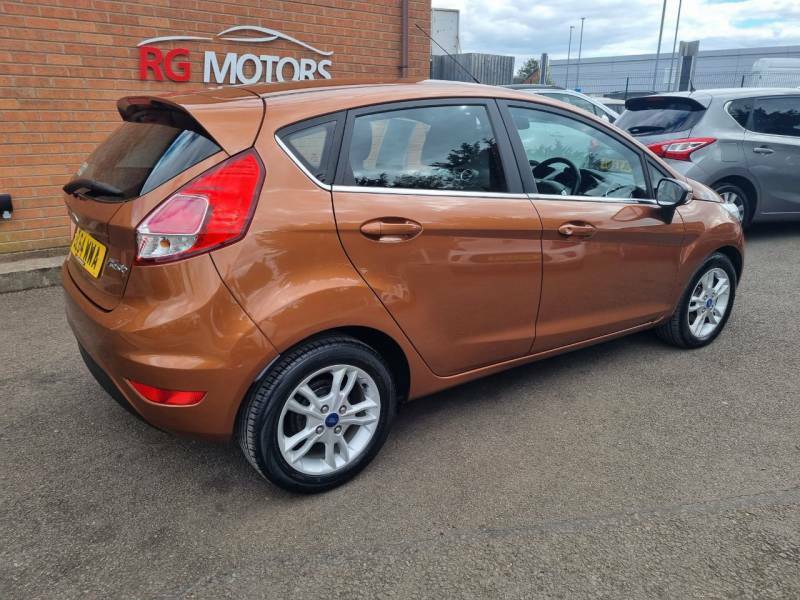 Ford Fiesta 1.0 Ecoboost Zetec - 2014 64 SL64WWA Orange #6