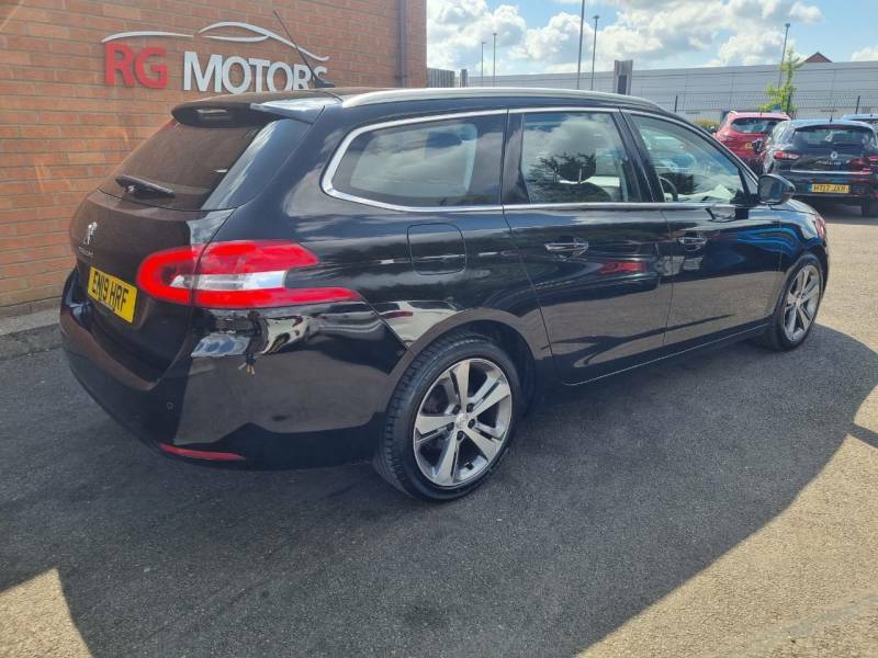 Peugeot 308 1.5 Bluehdi 130 Allure - 2019 19 EN19HRF Black #6