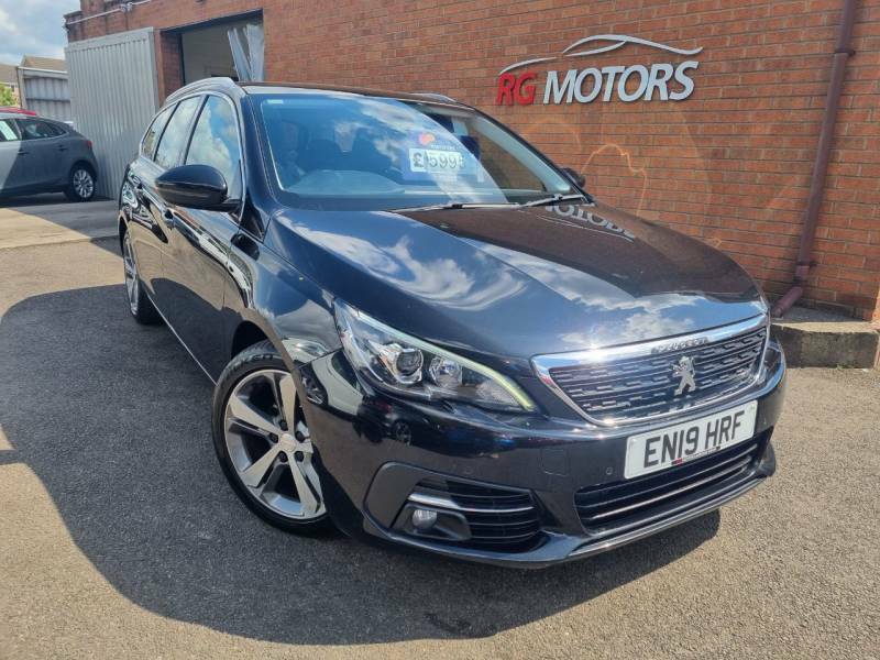 Peugeot 308 1.5 Bluehdi 130 Allure - 2019 19 EN19HRF Black #2