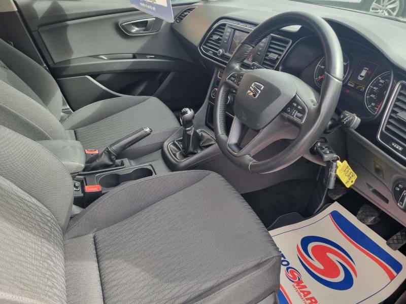 Seat Leon 1.6 Tdi Se Technology Pack - 2014 64 DK64YZL Blue #5