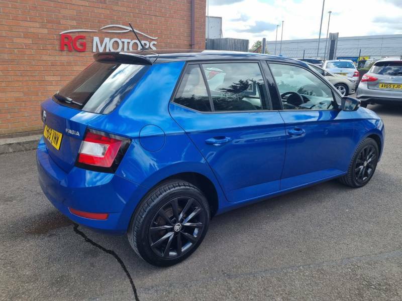 Skoda Fabia 1.0 Tsi Colour Edition - 2018 68 YR68VNW Blue #6