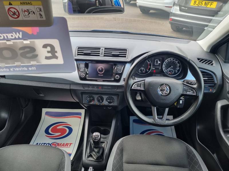Skoda Fabia 1.0 Tsi Colour Edition - 2018 68 YR68VNW Blue #3