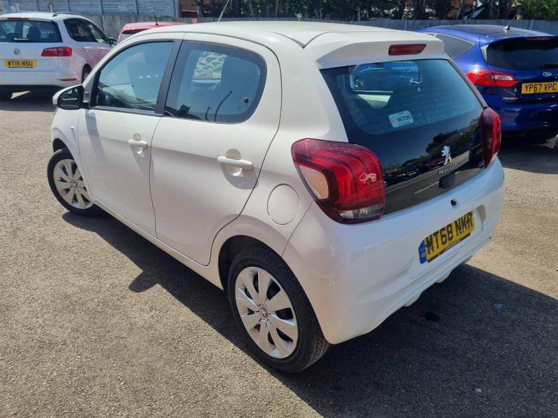 Peugeot 108 1.0 72 Active - 2018 68 MT68NKR White #5