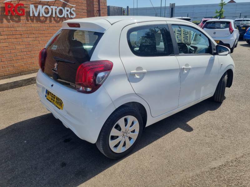 Peugeot 108 1.0 72 Active - 2018 68 MT68NKR White #3
