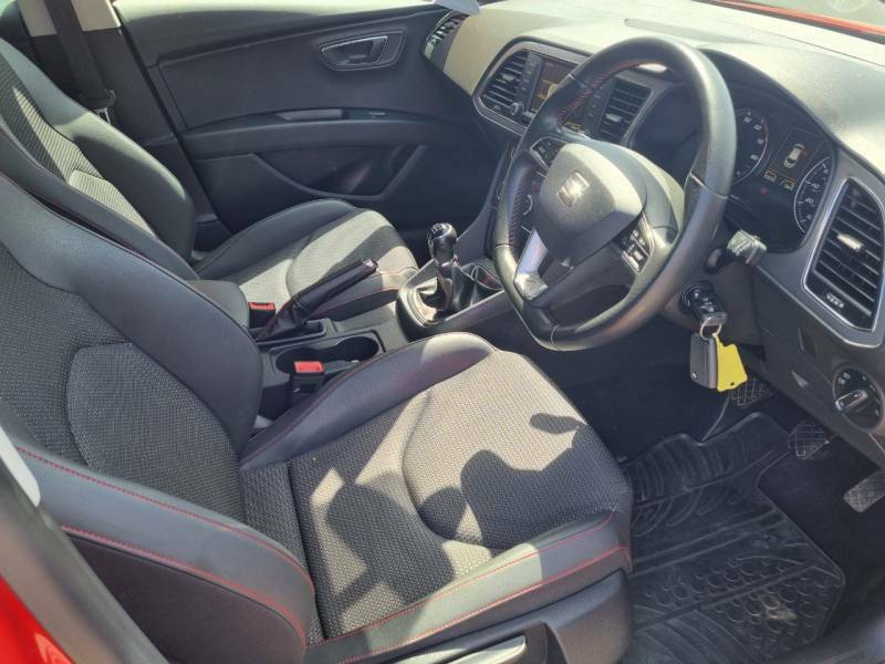 Seat Leon 1.4 Tsi Act 150 Fr Technology Pack - 2014 6 KP64LDF Red #5