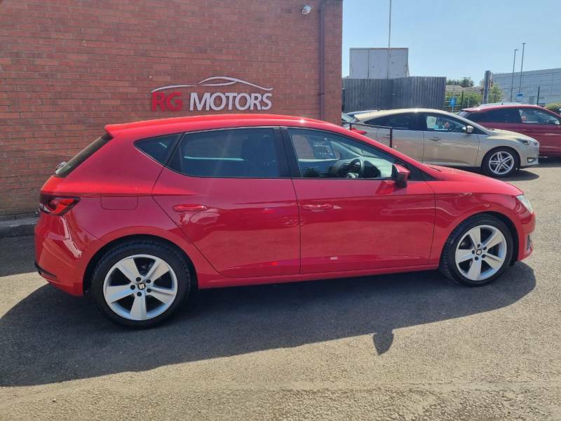 Seat Leon 1.4 Tsi Act 150 Fr Technology Pack - 2014 6 KP64LDF Red #4