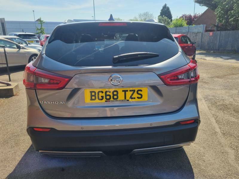 Nissan Qashqai 1.3 Dig-t Tekna - 2018 68 BG68TZS Grey #5