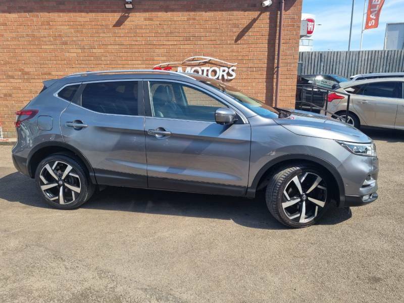 Nissan Qashqai 1.3 Dig-t Tekna - 2018 68 BG68TZS Grey #3