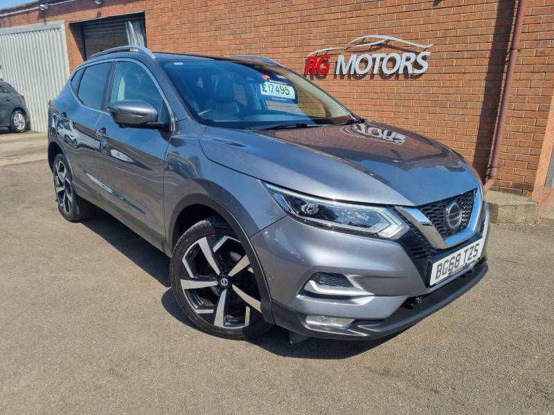 Nissan Qashqai 1.3 Dig-t Tekna - 2018 68 BG68TZS Grey #2