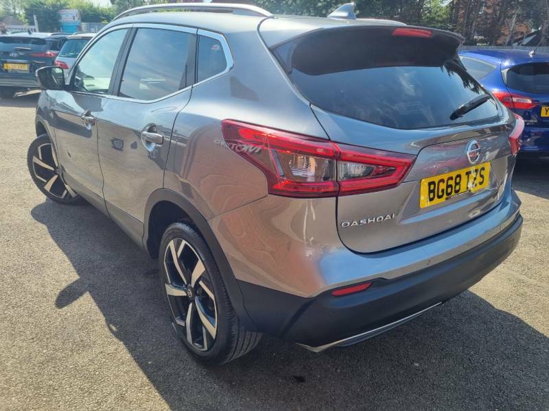 Nissan Qashqai 1.3 Dig-t Tekna - 2018 68 BG68TZS Grey #6