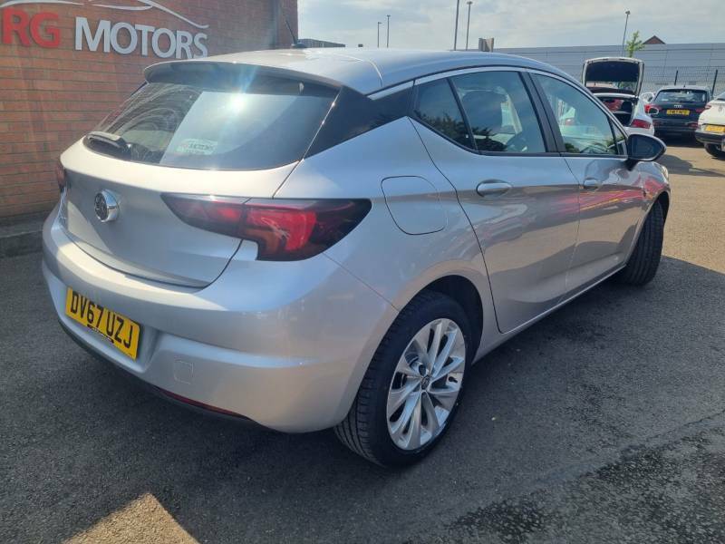 Vauxhall Astra 1.4I 16V Design - 2017 67 DV67UZJ Silver #3