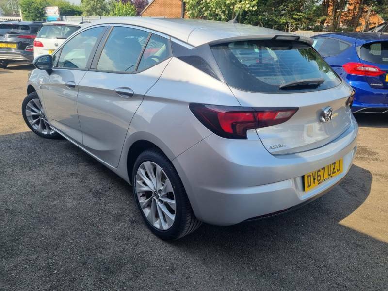Vauxhall Astra 1.4I 16V Design - 2017 67 DV67UZJ Silver #5