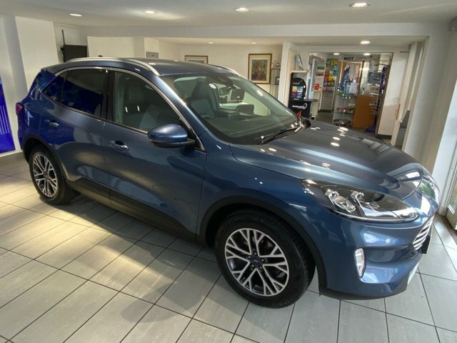 Ford Kuga Ecoblue Titanium Suv Blue