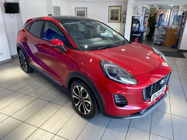 Ford Puma Ecoboost Mhev Titanium Suv Red