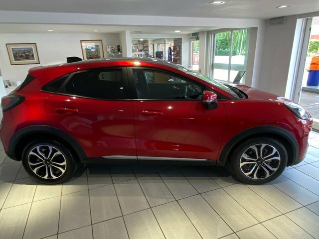 Ford Puma Ecoboost Mhev Titanium Suv EK25HSE Red #3