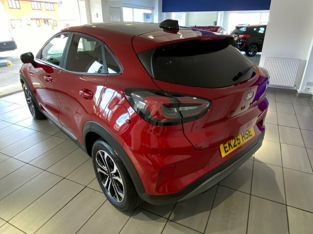 Ford Puma Ecoboost Mhev Titanium Suv EK25HSE Red #6