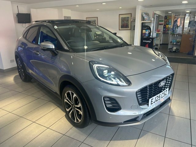Ford Puma Ecoboost Mhev Titanium Suv Silver