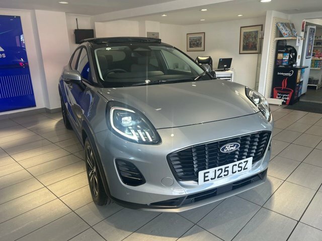 Ford Puma Ecoboost Mhev Titanium Suv EJ25CSZ Silver #2