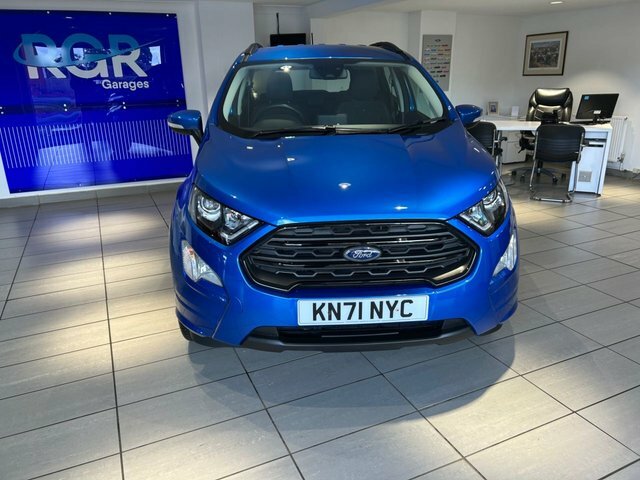 Ford Ecosport Ecoboost St-line Design Suv KN71NYC Blue #3
