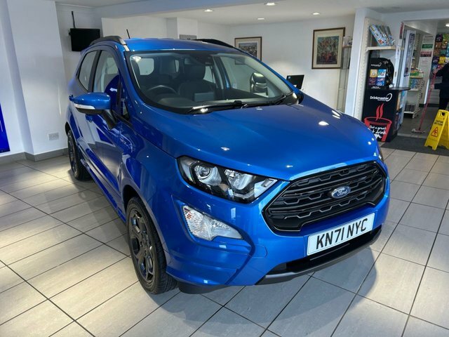 Ford Ecosport Ecoboost St-line Design Suv Blue