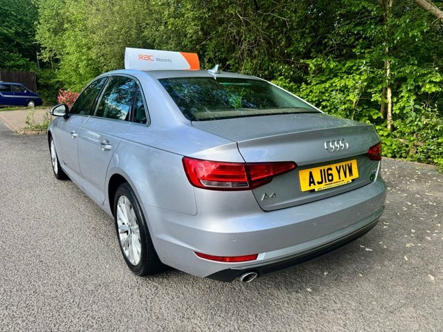 Audi A4 Saloon AJ16YVW Silver #3