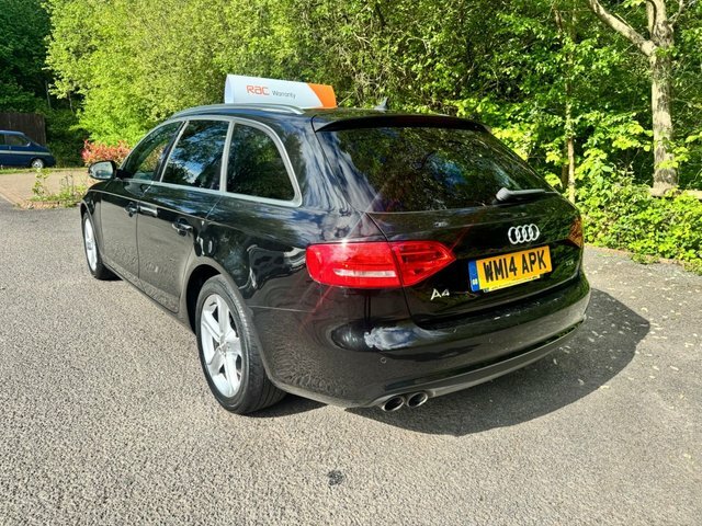 Audi A4 Avant Estate WM14APK Black #3