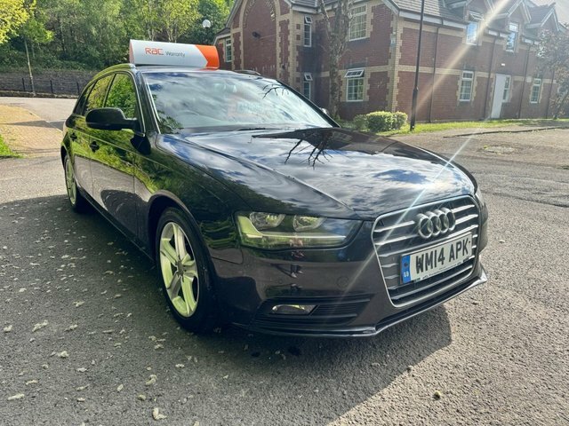 Audi A4 Avant Estate WM14APK Black #6