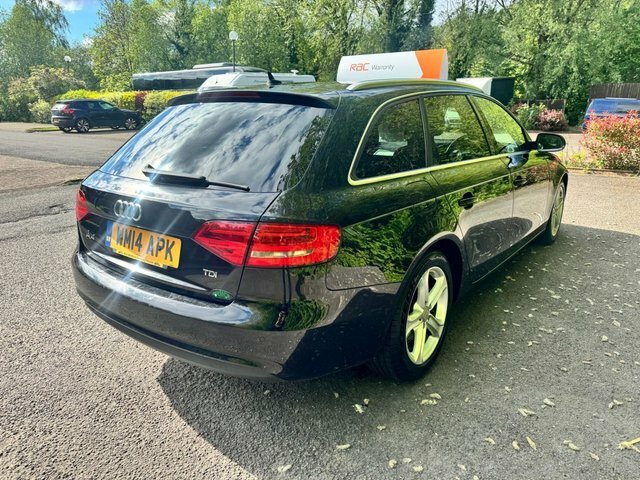 Audi A4 Avant Estate WM14APK Black #4