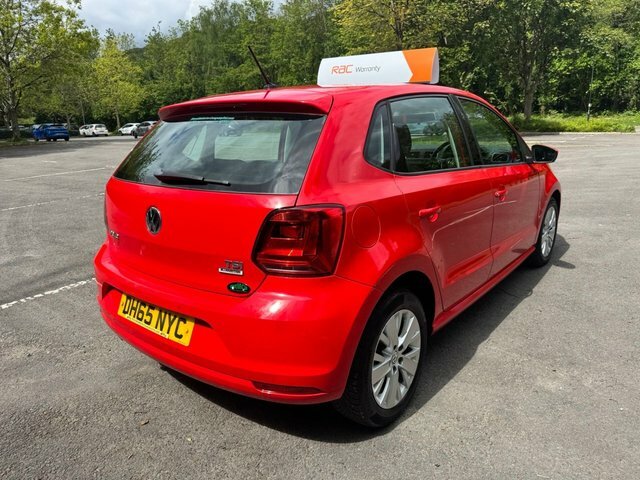 Volkswagen Polo Hatchback DH65NYC Red #4