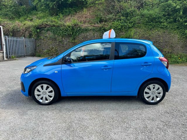 Peugeot 108 Hatchback PN66YJR Blue #2