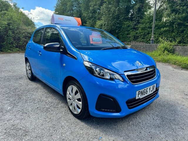 Peugeot 108 Hatchback PN66YJR Blue #6