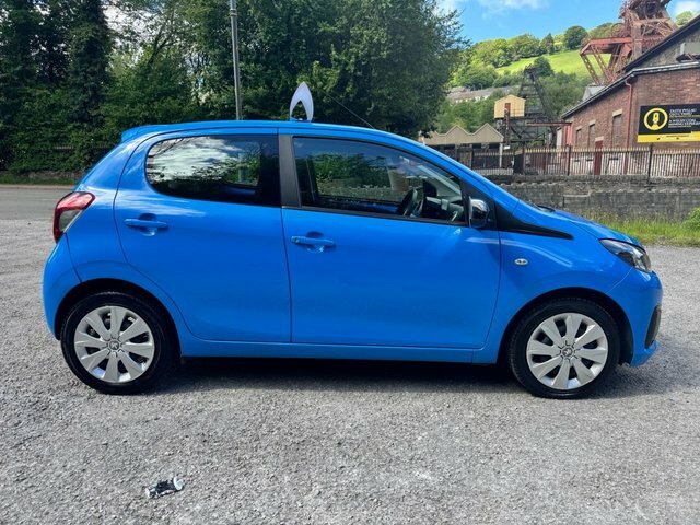 Peugeot 108 Hatchback PN66YJR Blue #5