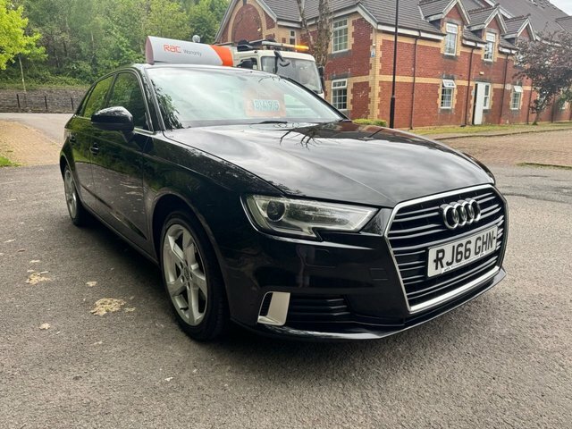 Audi A3 Hatchback RJ66GHN Black #5
