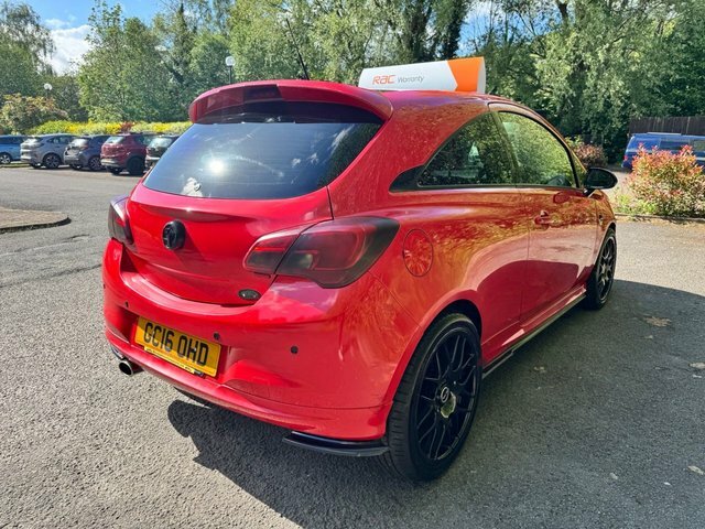 Vauxhall Corsa Hatchback GC16OHD Red #4