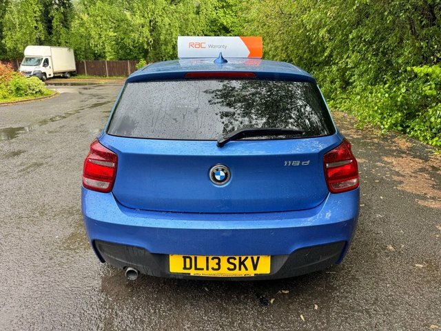 BMW 1 Series Hatchback DL13SKV Blue #6