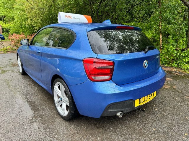 BMW 1 Series Hatchback DL13SKV Blue #3