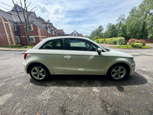 Audi A1 Hatchback BC17YHH White #5