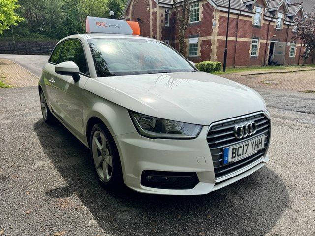 Audi A1 Hatchback BC17YHH White #6
