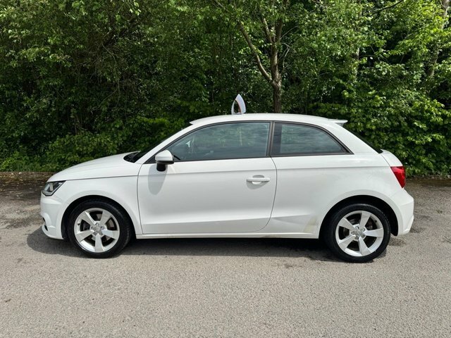 Audi A1 Hatchback BC17YHH White #2