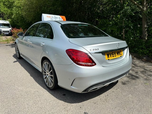 Mercedes-Benz C Class Saloon WV65MWZ Silver #3