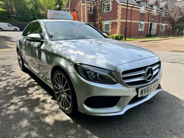 Mercedes-Benz C Class Saloon WV65MWZ Silver #6