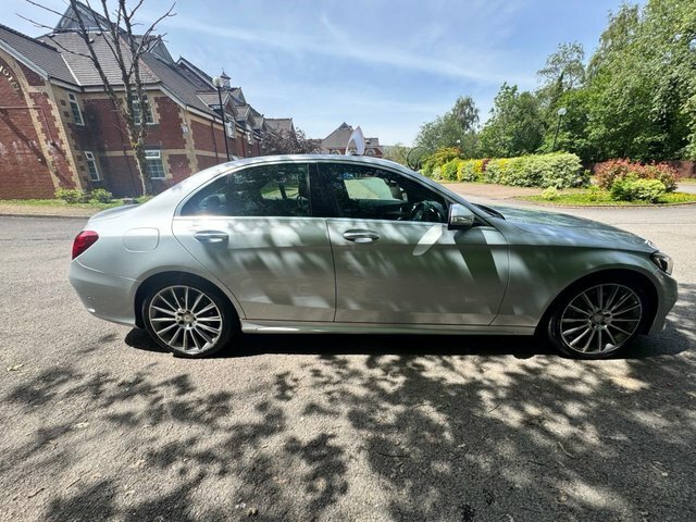 Mercedes-Benz C Class Saloon WV65MWZ Silver #5