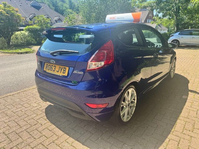 Ford Fiesta Hatchback RO63JYB Blue #5