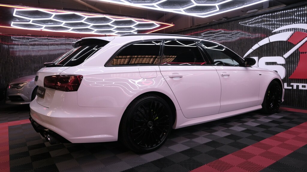 Audi A6 Avant Estate 2.0 Tdi Ultra Black Edition 201767 YE67ZNP White #3