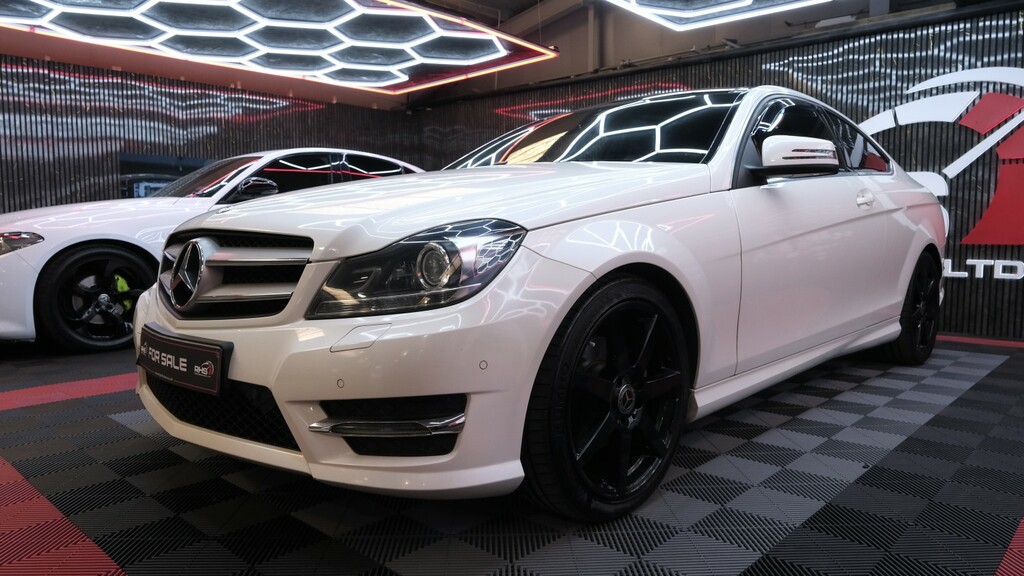 Mercedes-Benz C Class Coupe 2.1 C250 Cdi Amg Sport Edition 201464 White