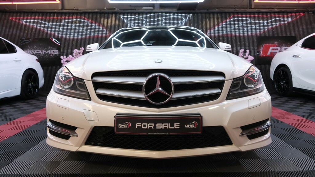 Mercedes-Benz C Class Coupe 2.1 C250 Cdi Amg Sport Edition 201464 LT64SVX White #6