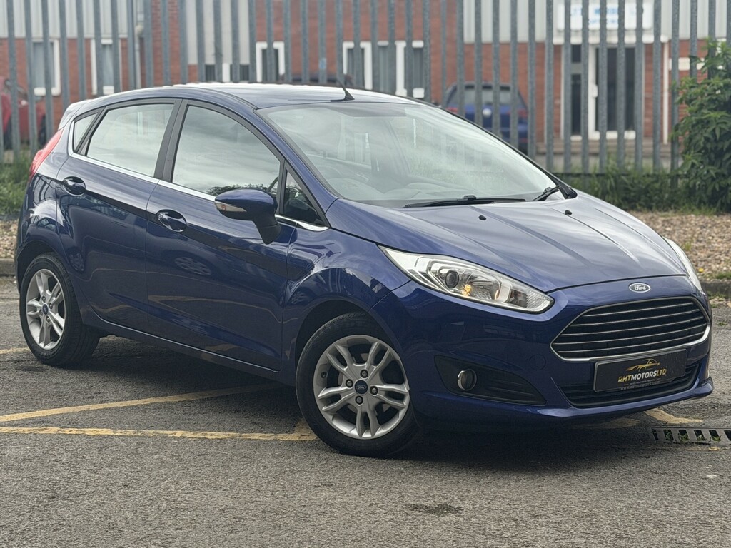 Ford Fiesta Hatchback 1.0 T Ecoboost Zetec 201464 Blue