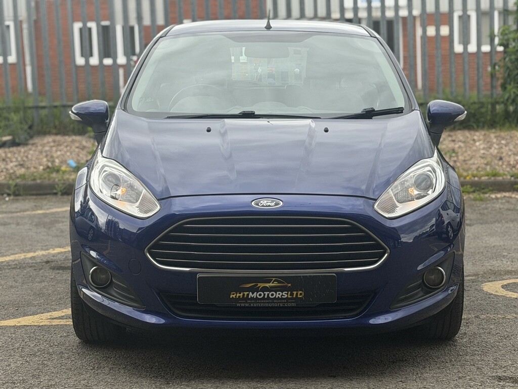 Ford Fiesta Hatchback 1.0 T Ecoboost Zetec 201464 HJ64LMM Blue #3