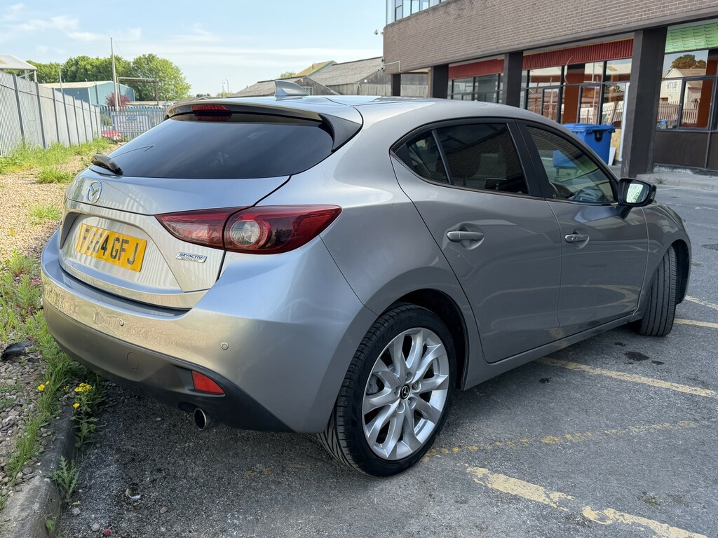 Mazda 3 Hatchback 2.0 Skyactiv-g Sport Nav 201464 FG64GFJ Silver #4