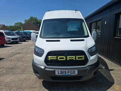 Ford Transit Custom 350 L2 H3 LB19FGD White #2